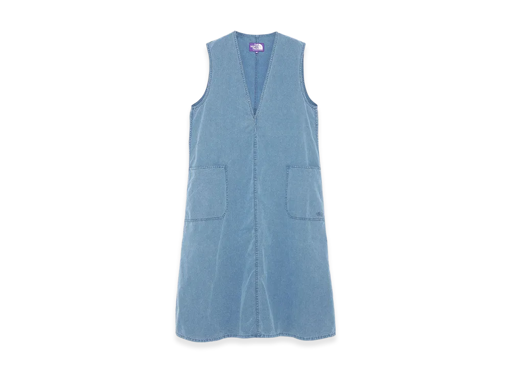 The North Face Purple Label Cotton Nylon Weather Field Jumper Dress "Indigo Bleach"