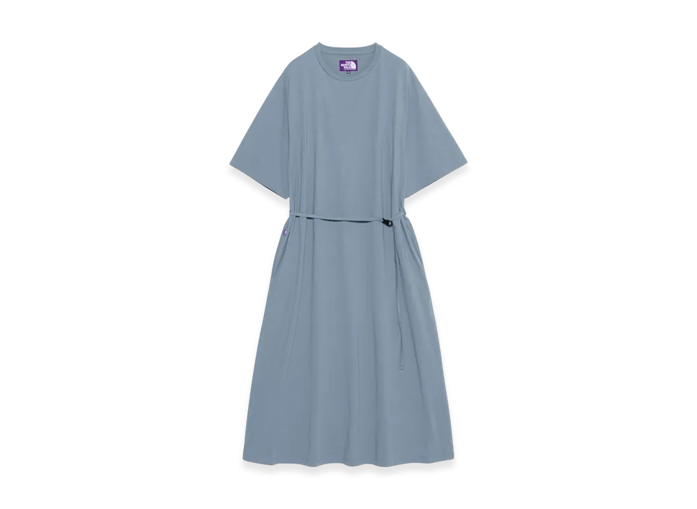 The North Face Purple Label Field Belted Dress "Fade Blue"