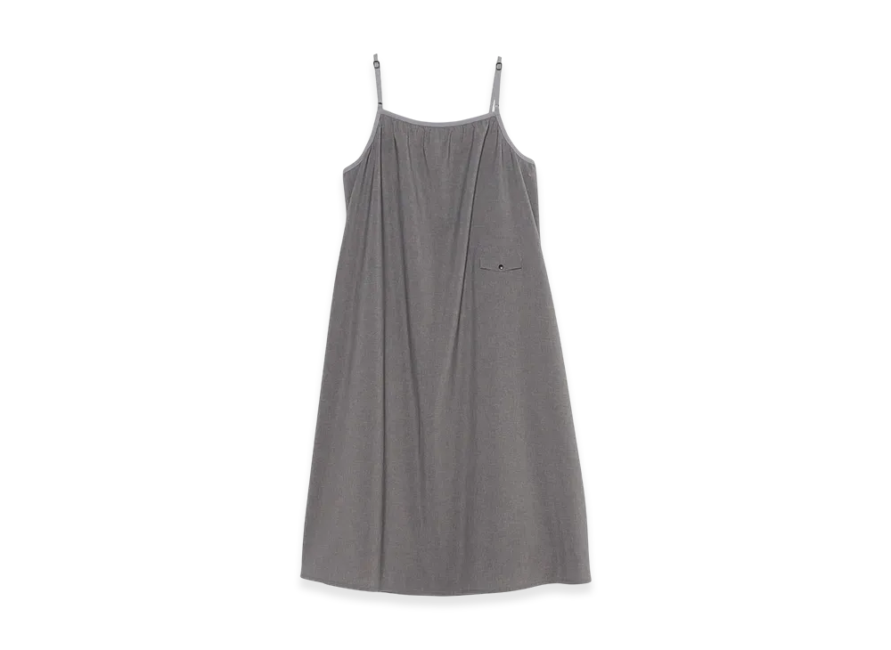 The North Face Purple Label Polyester Tropical Field Camisole Dress "Mix Charcoal"
