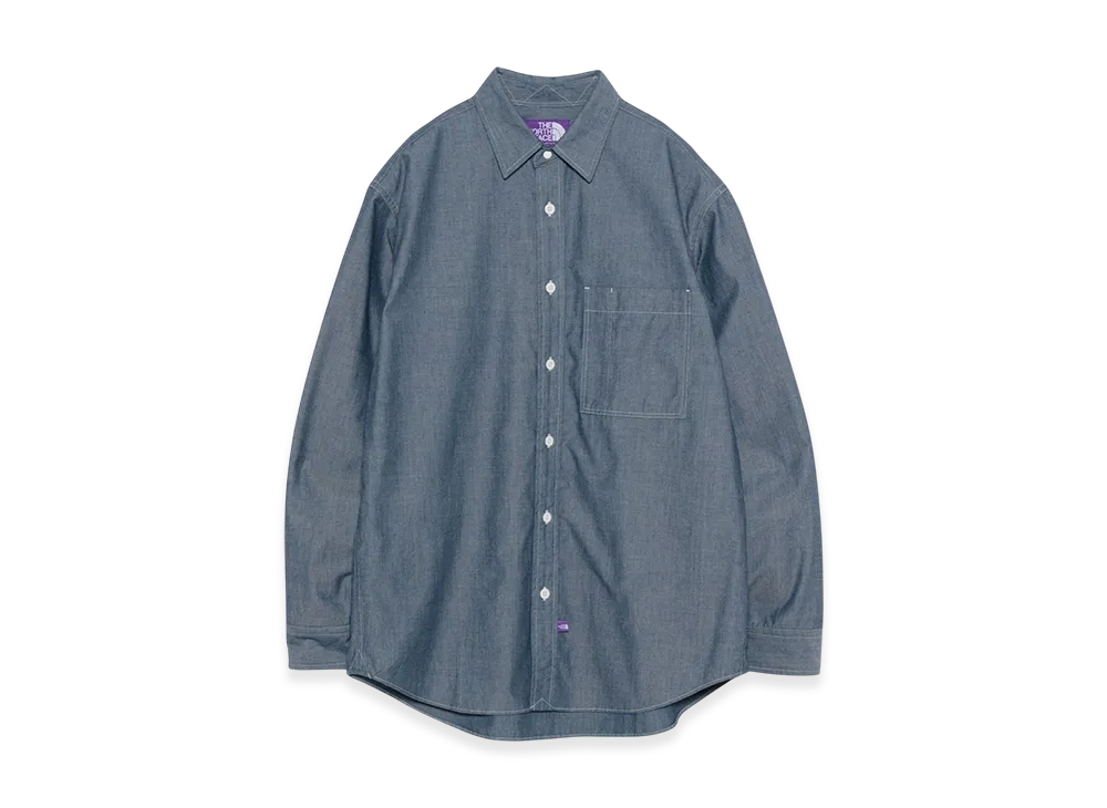 The North Face Purple Label Regular Collar Chambray Field Shirt "Indigo"