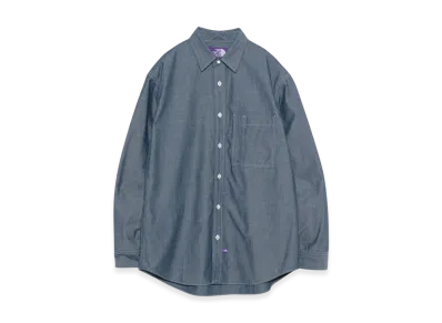 The North Face Purple Label Regular Collar Chambray Field Shirt "Indigo"