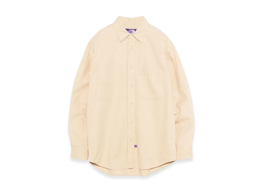 The North Face Purple Label Double Pocket Field Work Shirt "Beige"