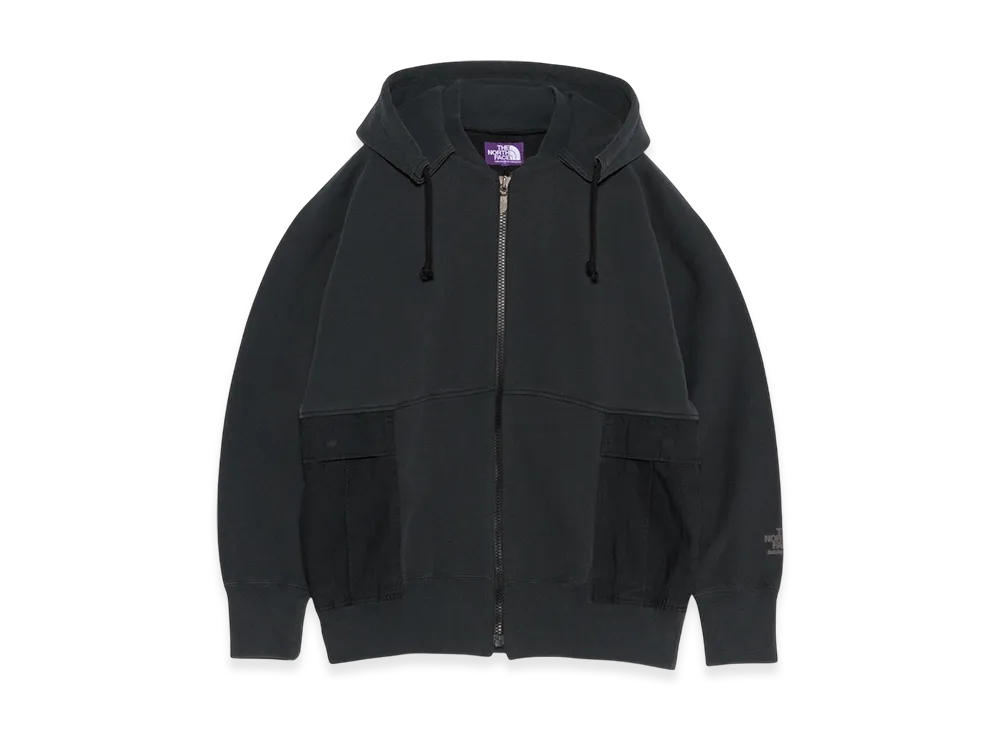 The North Face Purple Label 11Oz Zip Up Hoodie "Black"