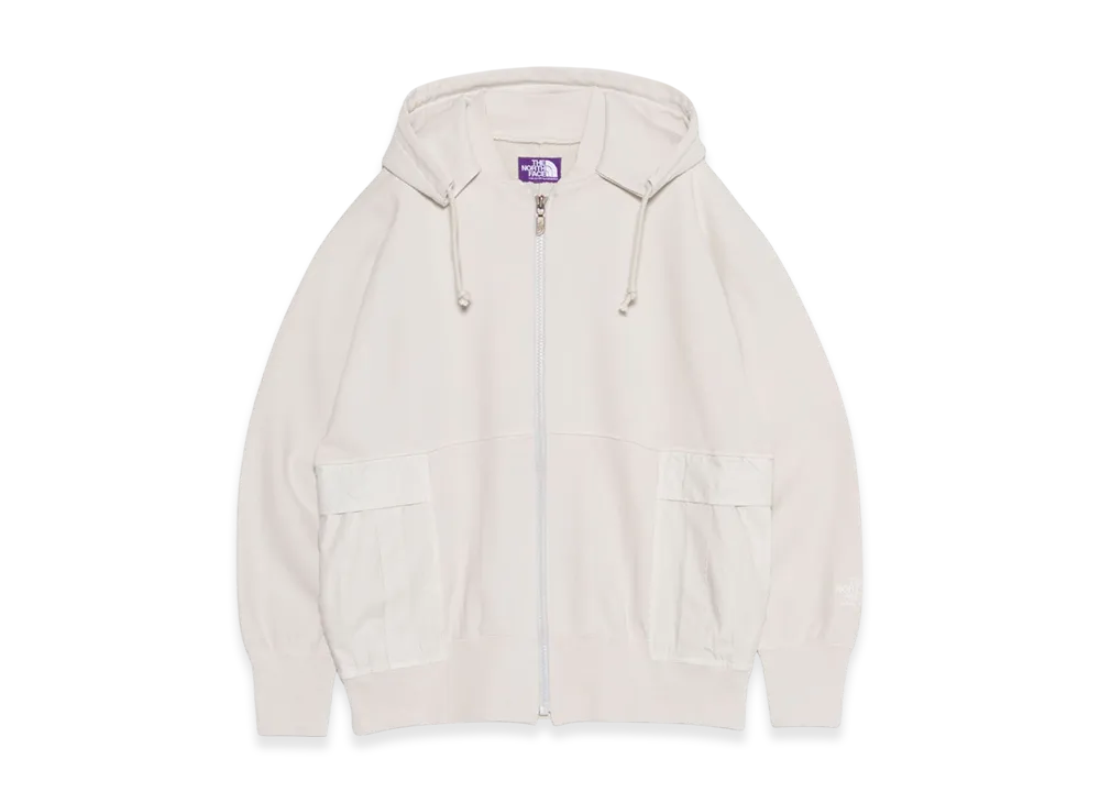 The North Face Purple Label 11Oz Zip Up Hoodie "Stone"