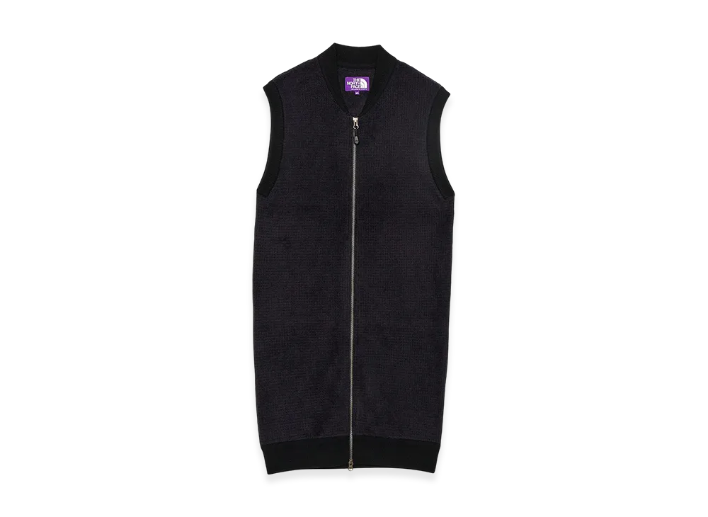 The North Face Purple Label Polartec Wool Fleece Gilet "Black"