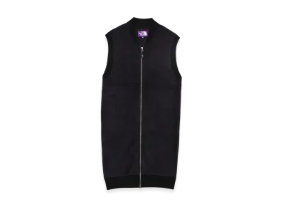The North Face Purple Label Polartec Wool Fleece Gilet "Black"