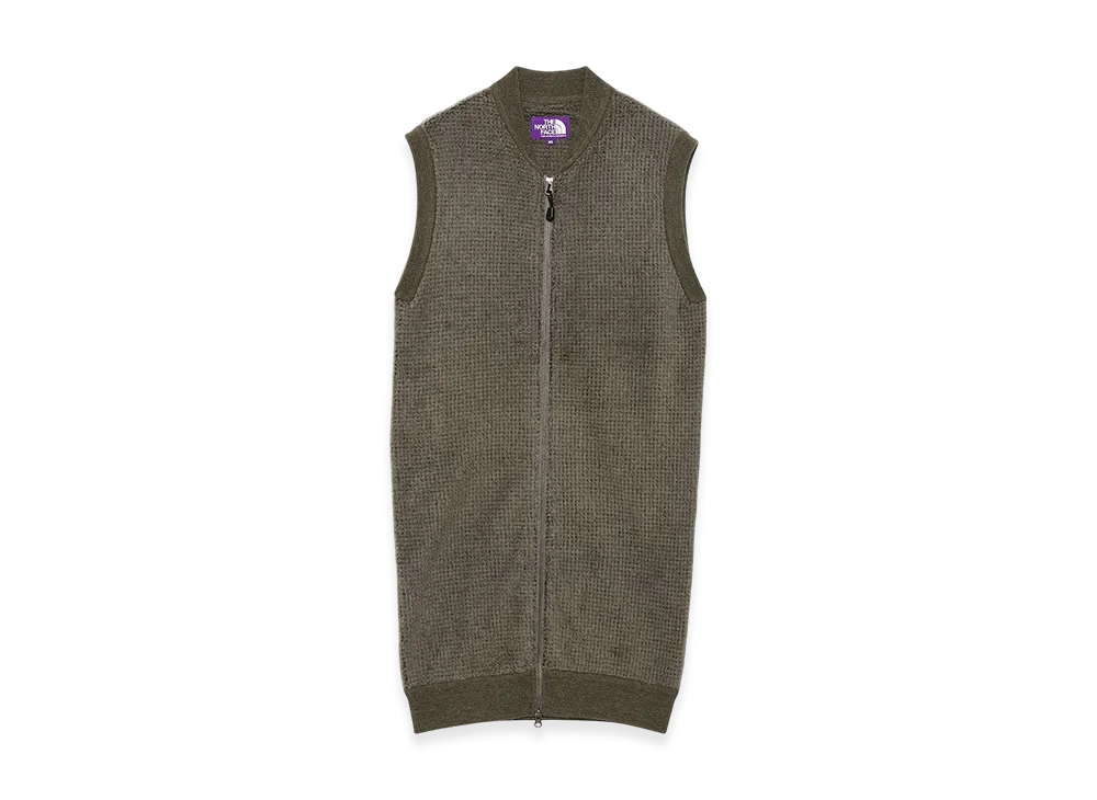 The North Face Purple Label Polartec Wool Fleece Gilet "Asphalt Gray"