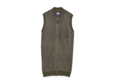 The North Face Purple Label Polartec Wool Fleece Gilet "Asphalt Gray"