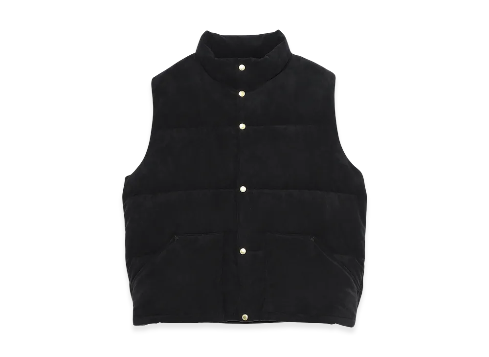 The North Face Purple Label Synthetic Leather Field Sierra Vest "Black"