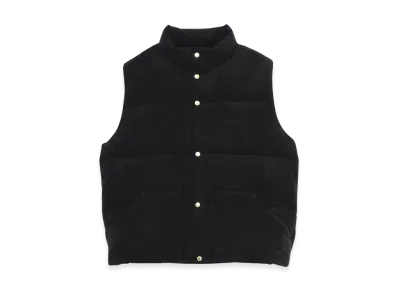 The North Face Purple Label Synthetic Leather Field Sierra Vest "Black"