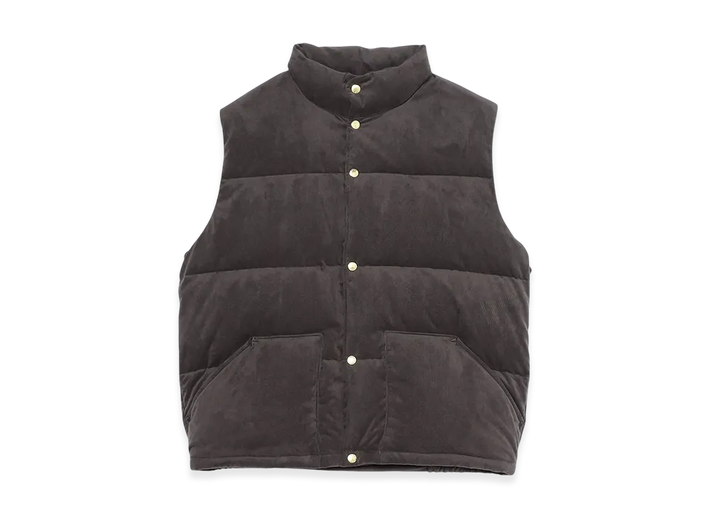 The North Face Purple Label Synthetic Leather Field Sierra Vest "Asphalt Gray"