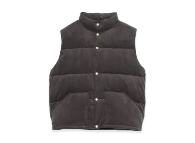 The North Face Purple Label Synthetic Leather Field Sierra Vest "Asphalt Gray"