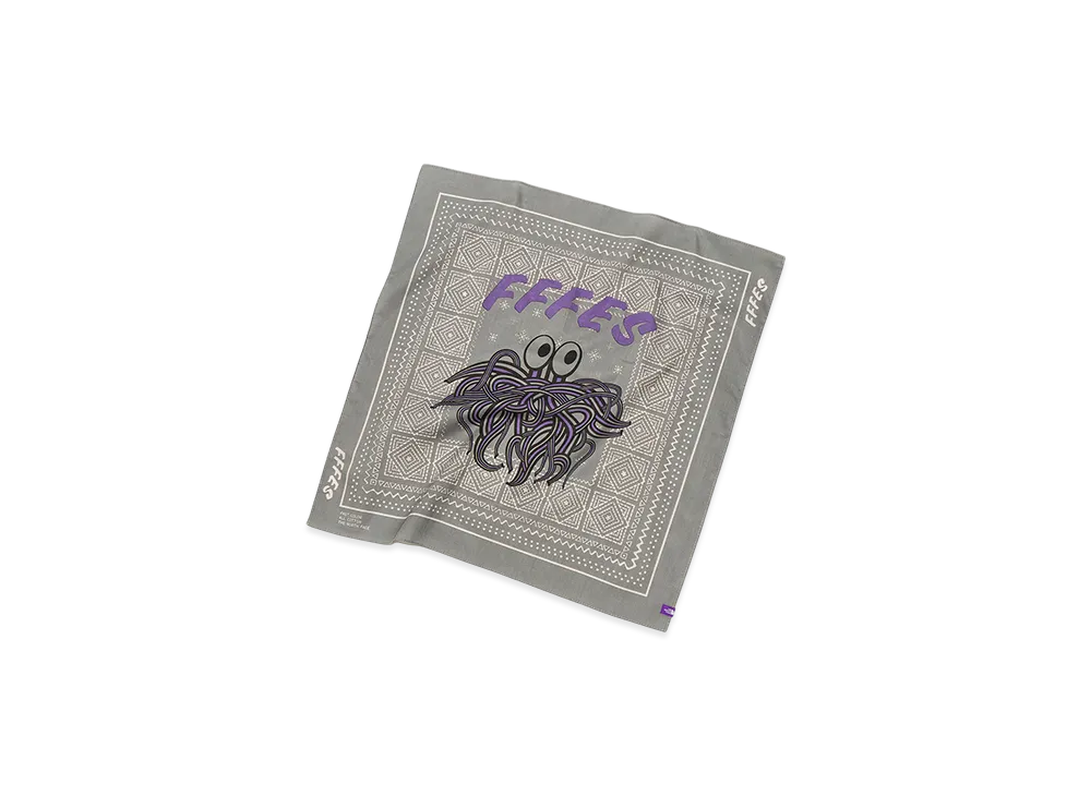 The North Face Purple Label Fffes Graphic Bandana "Asphalt Gray"