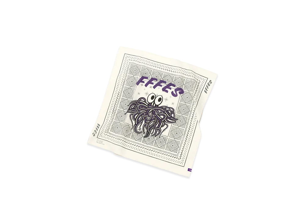 The North Face Purple Label Fffes Graphic Bandana "Off White"