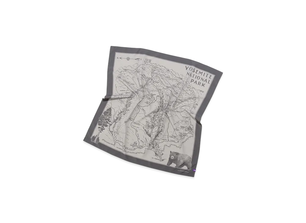 The North Face Purple Label Mountain Field Scarf "Asphalt Gray"