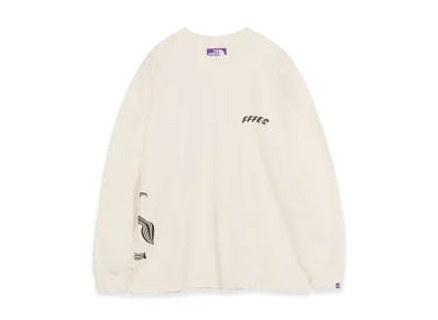 The North Face Purple Label Fffes Graphic Long Sleeve Tee "Natural"