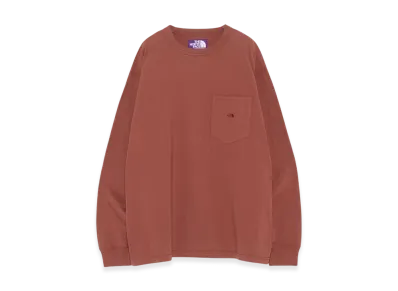 The North Face Purple Label 8Oz Field Long Sleeve Pocket Tee "Rust"