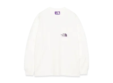 The North Face Purple Label 7Oz Field Long Sleeve Pocket Tee "Off White"