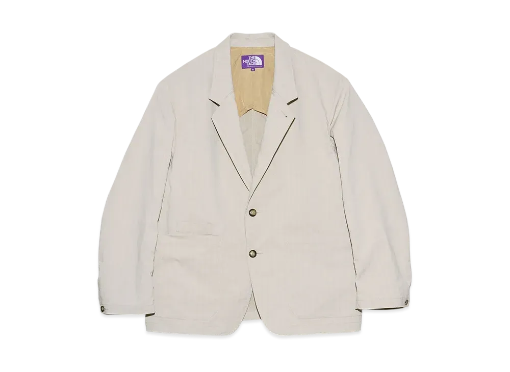 The North Face PURPLE LABEL Herringbone Field Jacket "Light Beige"