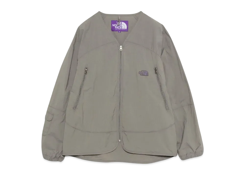 The North Face PURPLE LABEL Nylon Ripstop Field Cardigan "Sage Green"