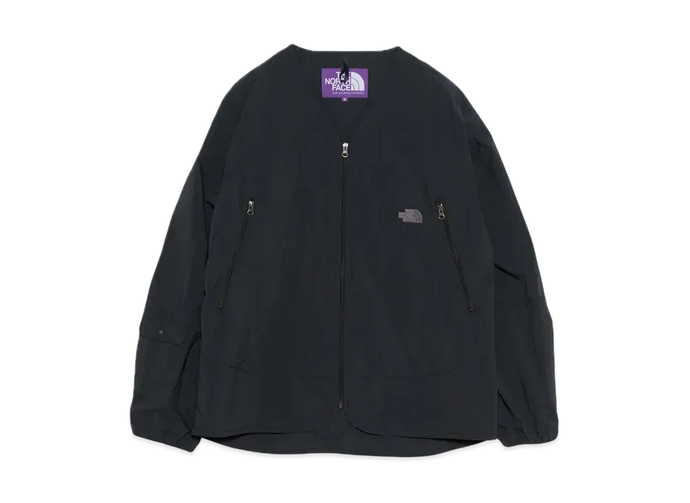 The North Face PURPLE LABEL Nylon Ripstop Field Cardigan "Black"