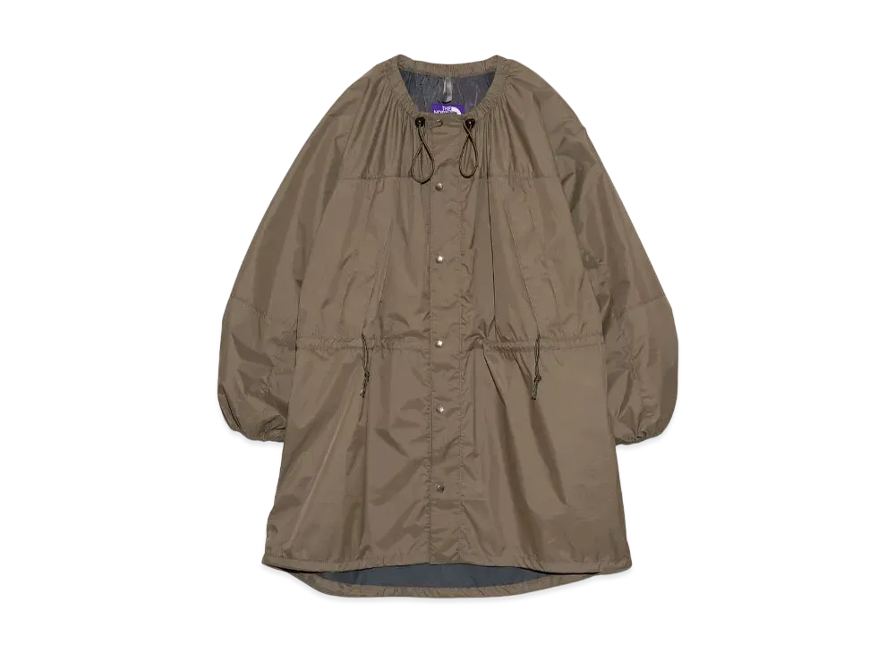The North Face PURPLE LABEL Field Shirred Coat "Khaki Beige"
