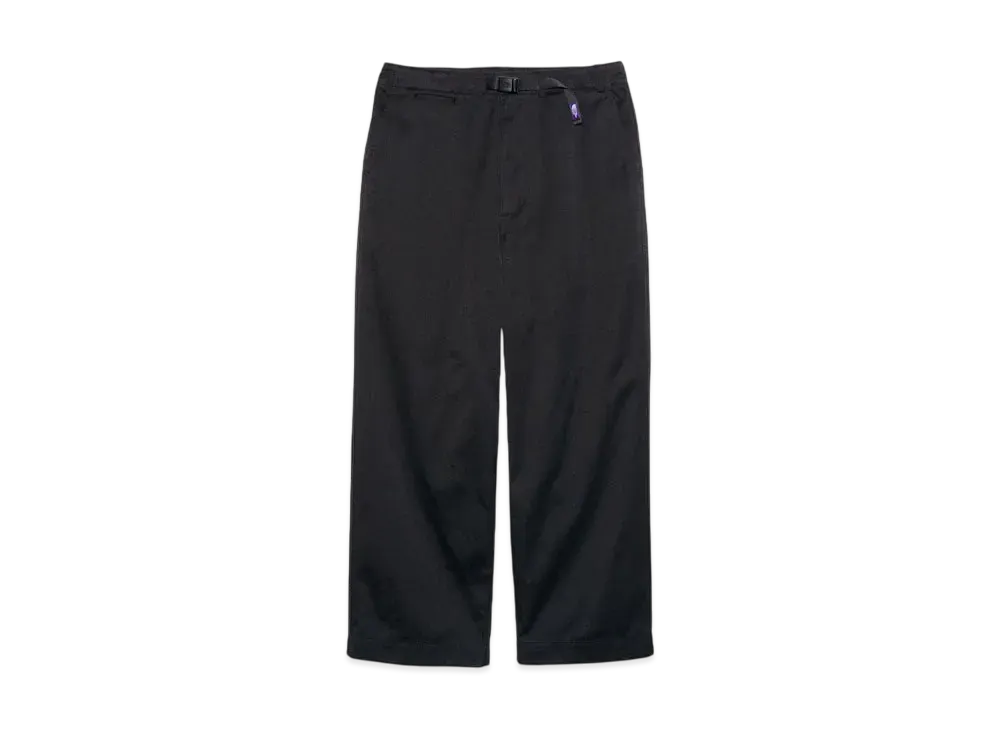 The North Face PURPLE LABEL Chino Wide Straight Field Pants "Black"