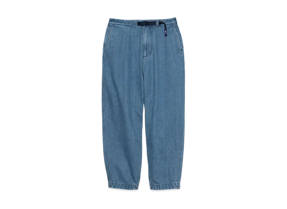 The North Face PURPLE LABEL Denim Wide Tapered Field Pants "Indigo Bleach"