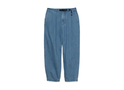 The North Face PURPLE LABEL Denim Wide Tapered Field Pants "Indigo Bleach"