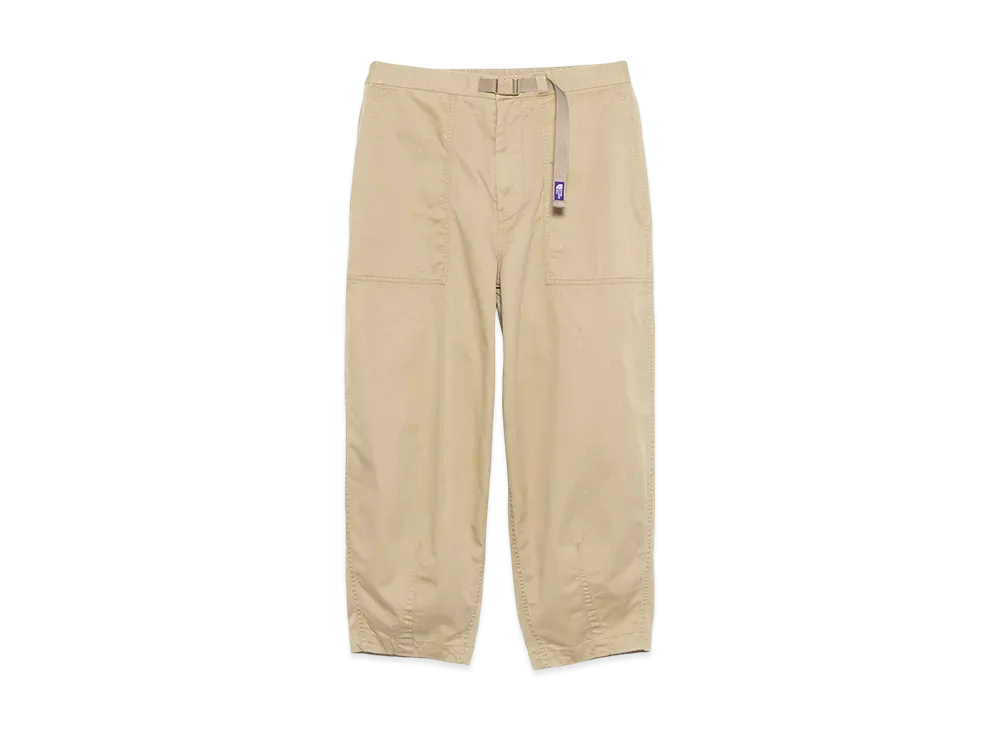 The North Face PURPLE LABEL Coolmax Chino Wide Cropped Pants "Beige"