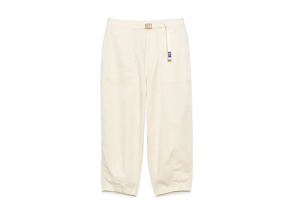 The North Face PURPLE LABEL Coolmax Chino Wide Cropped Pants "Natural"
