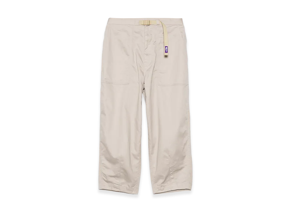 The North Face Purple Label Coolmax Chino Wide Cropped Pants "Stone"