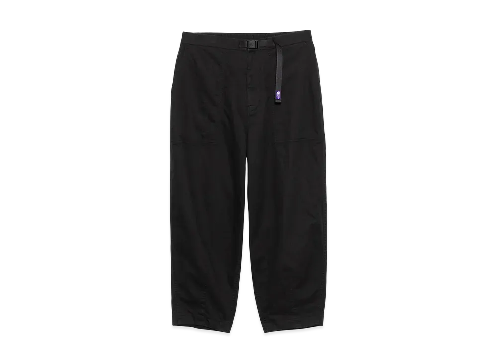 The North Face PURPLE LABEL Coolmax Chino Wide Cropped Pants "Black"
