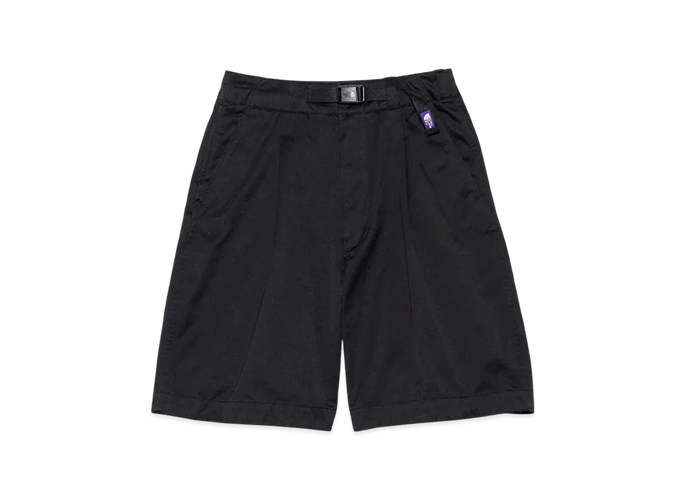 The North Face PURPLE LABEL Chino Tuck Field Shorts "Black"
