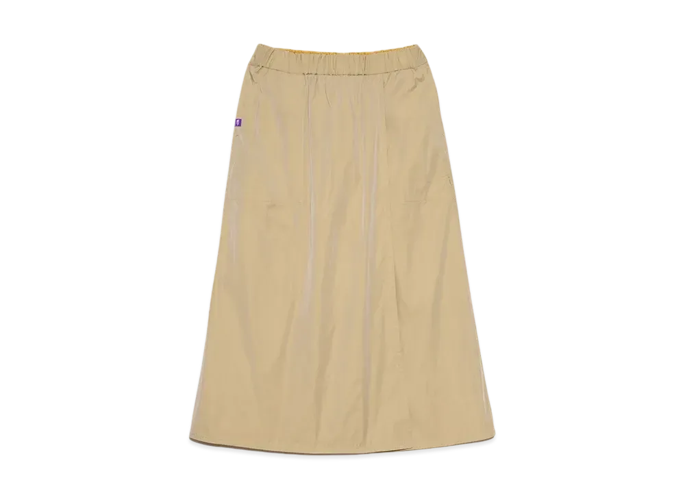 The North Face PURPLE LABEL Double-built Field Wrap Skirt "Beige"