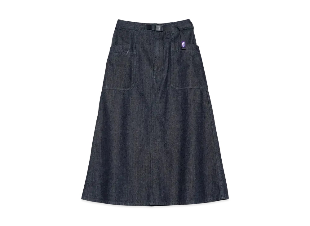 The North Face PURPLE LABEL Denim Field Skirt "Indigo"