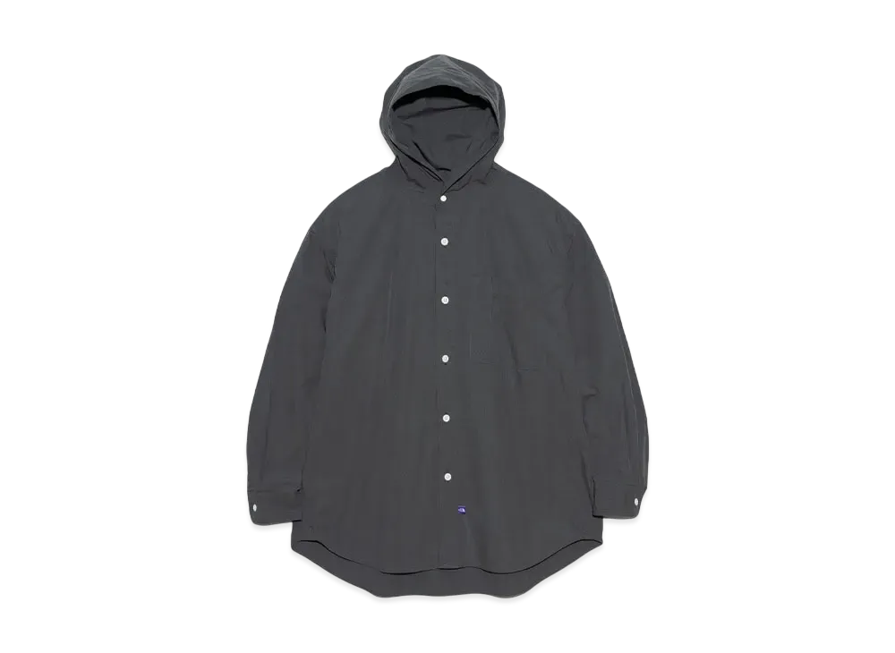 The North Face PURPLE LABEL Mountain Hooded Shirt "Asphalt Gray"