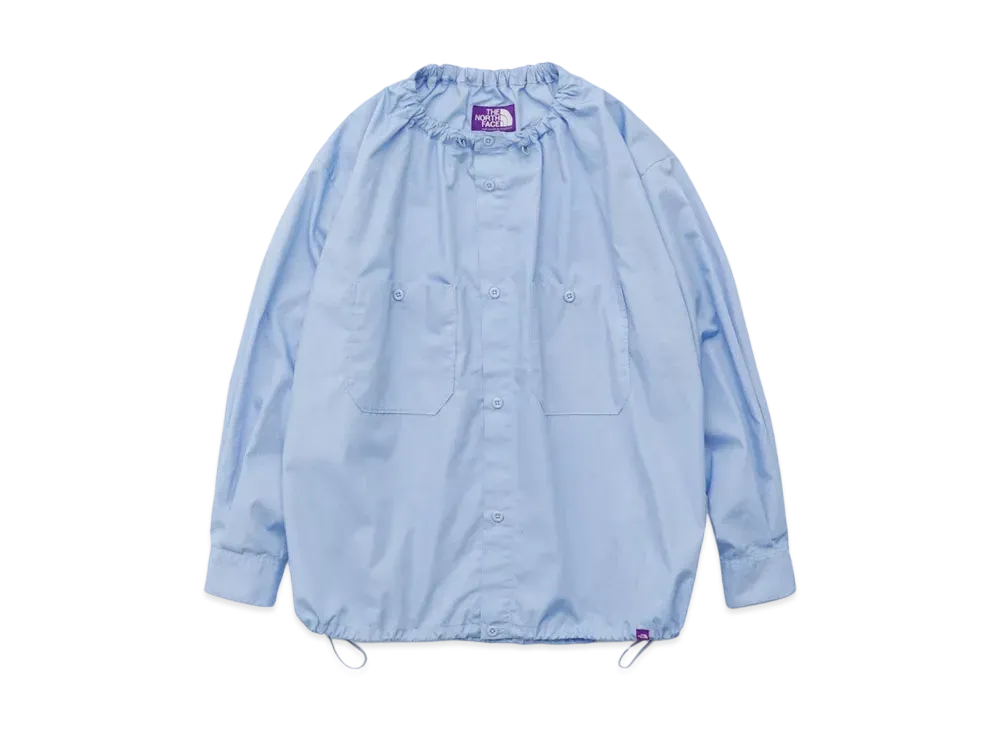 The North Face PURPLE LABEL Field Shirred Shirt "Sax"
