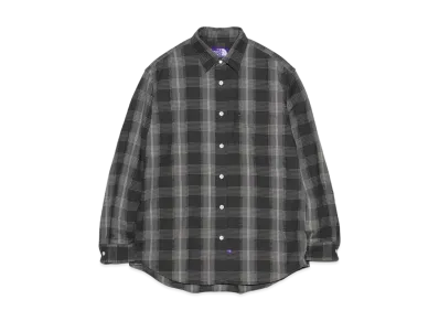 The North Face PURPLE LABEL Plaid Dobby Field Shirt "Asphalt Gray"