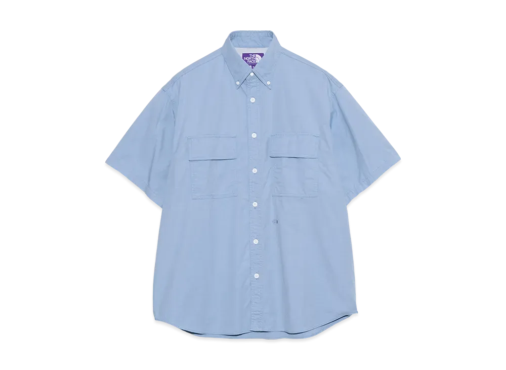 The North Face PURPLE LABEL Button Down Field S/S Shirt "Sax"