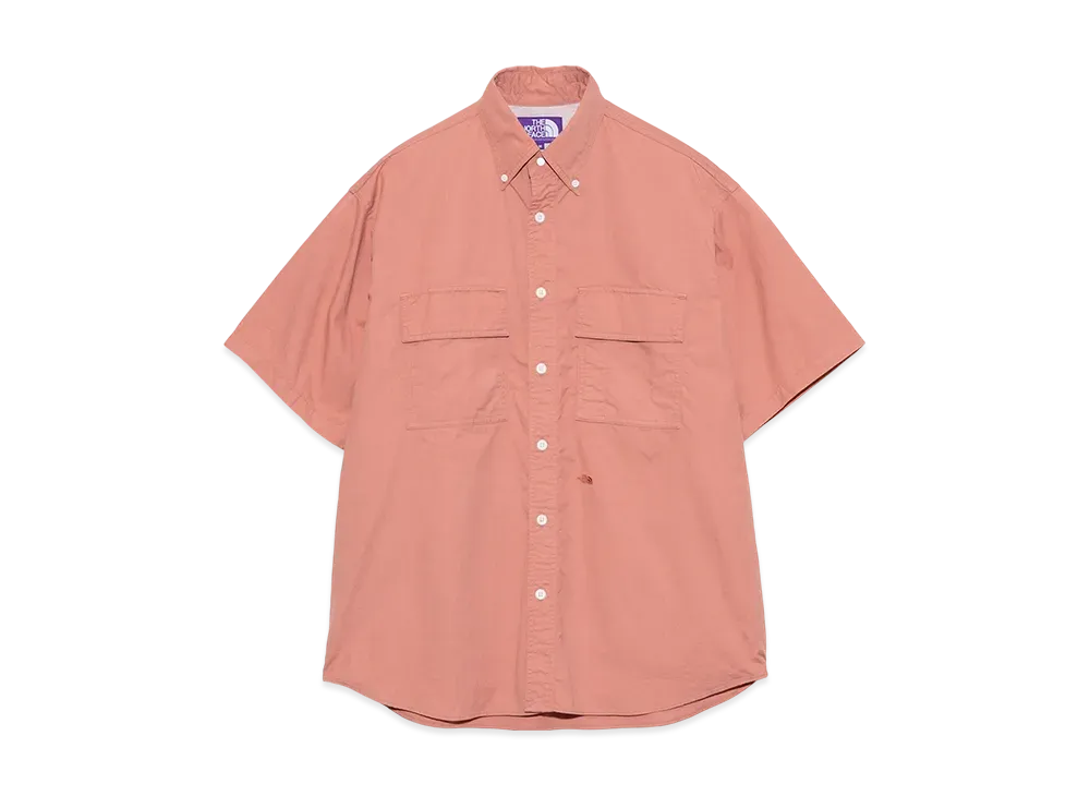 The North Face PURPLE LABEL Button Down Field S/S Shirt "Pink Ginger"