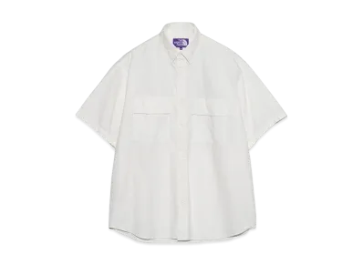 The North Face PURPLE LABEL Button Down Field S/S Shirt "White"