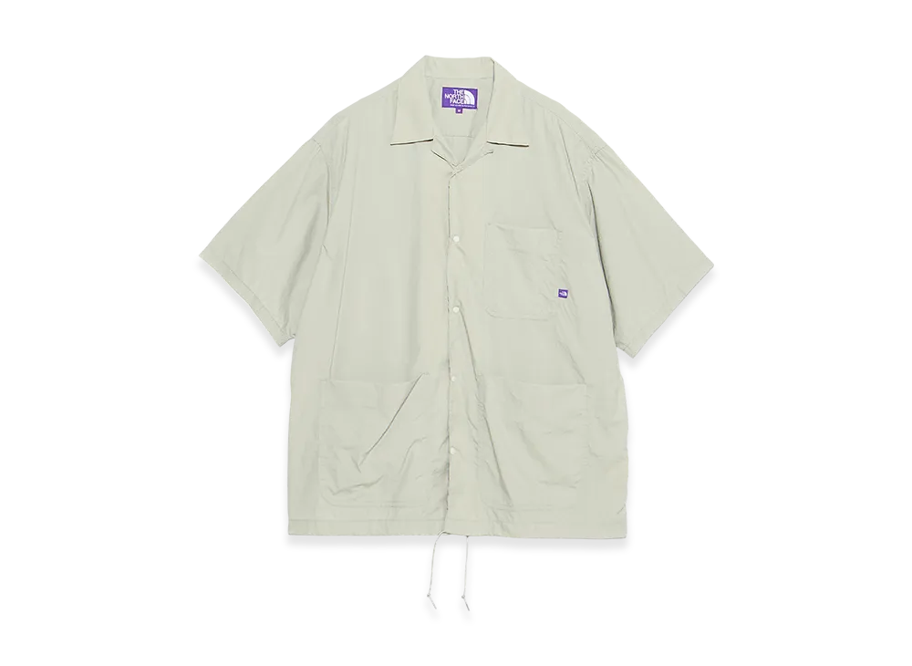 The North Face Purple Label Nylon Taffeta Field S/S Shirt "Light Sage"