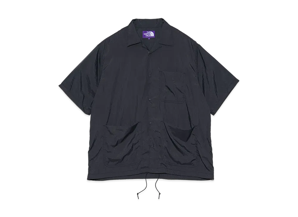 The North Face PURPLE LABEL Nylon Taffeta Field S/S Shirt "Asphalt Gray"