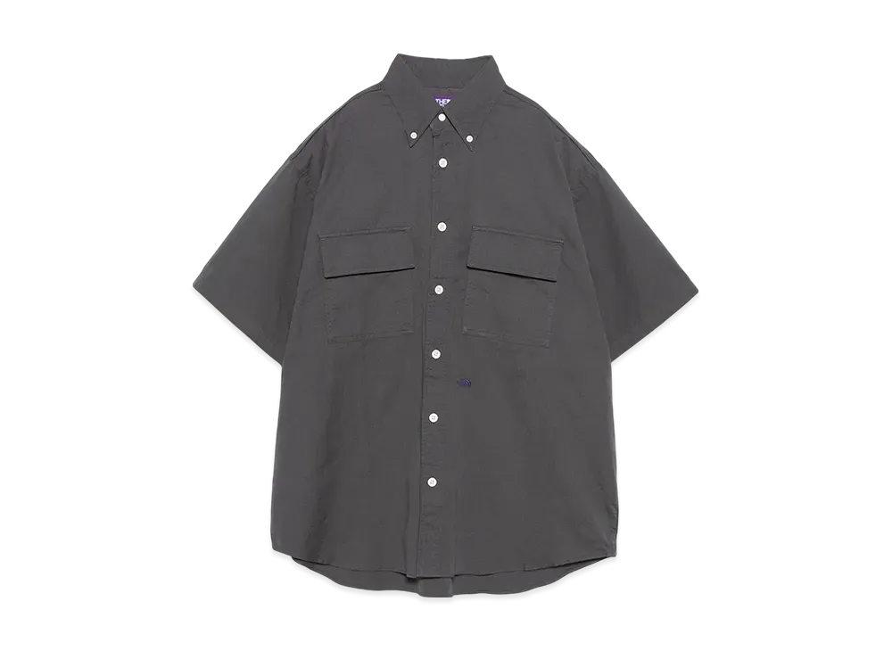 The North Face PURPLE LABEL Button Down Field S/S Shirt "Asphalt Gray"