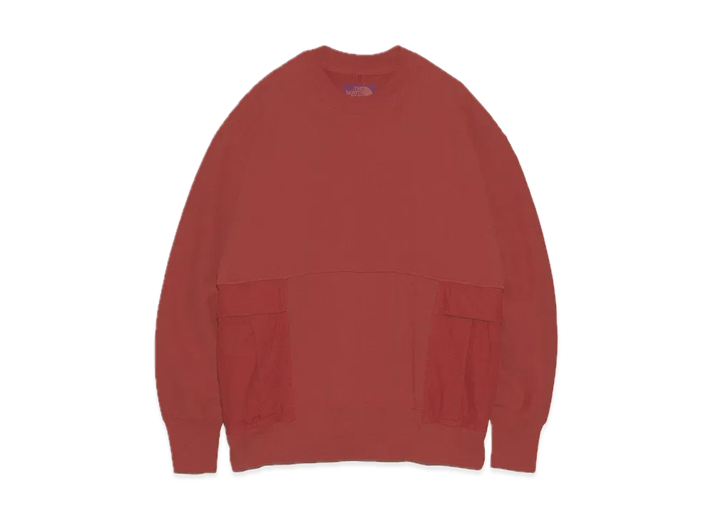 The North Face PURPLE LABEL 11oz Crewneck Sweatshirt "Crimson"