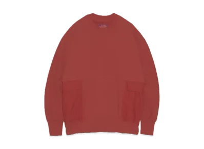 The North Face PURPLE LABEL 11oz Crewneck Sweatshirt "Crimson"