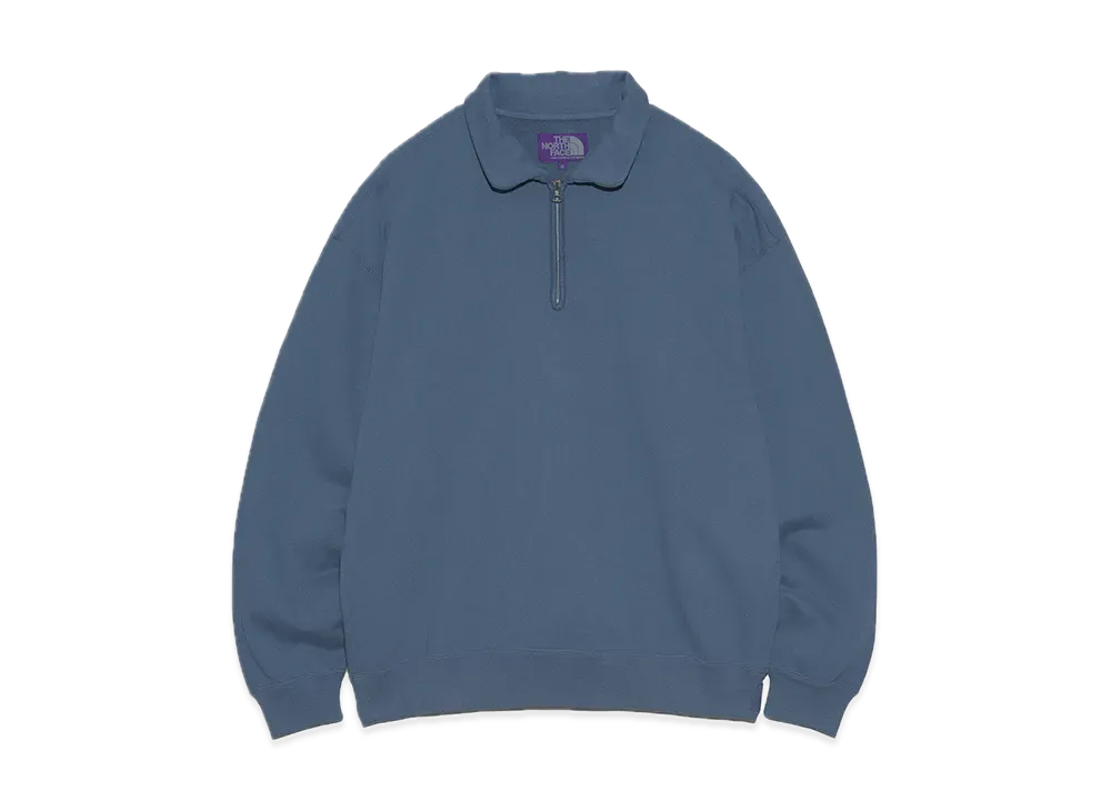 The North Face PURPLE LABEL 11oz Half Zip Sweatshirt "Sax"