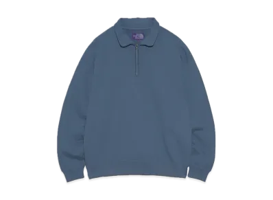 The North Face PURPLE LABEL 11oz Half Zip Sweatshirt "Sax"