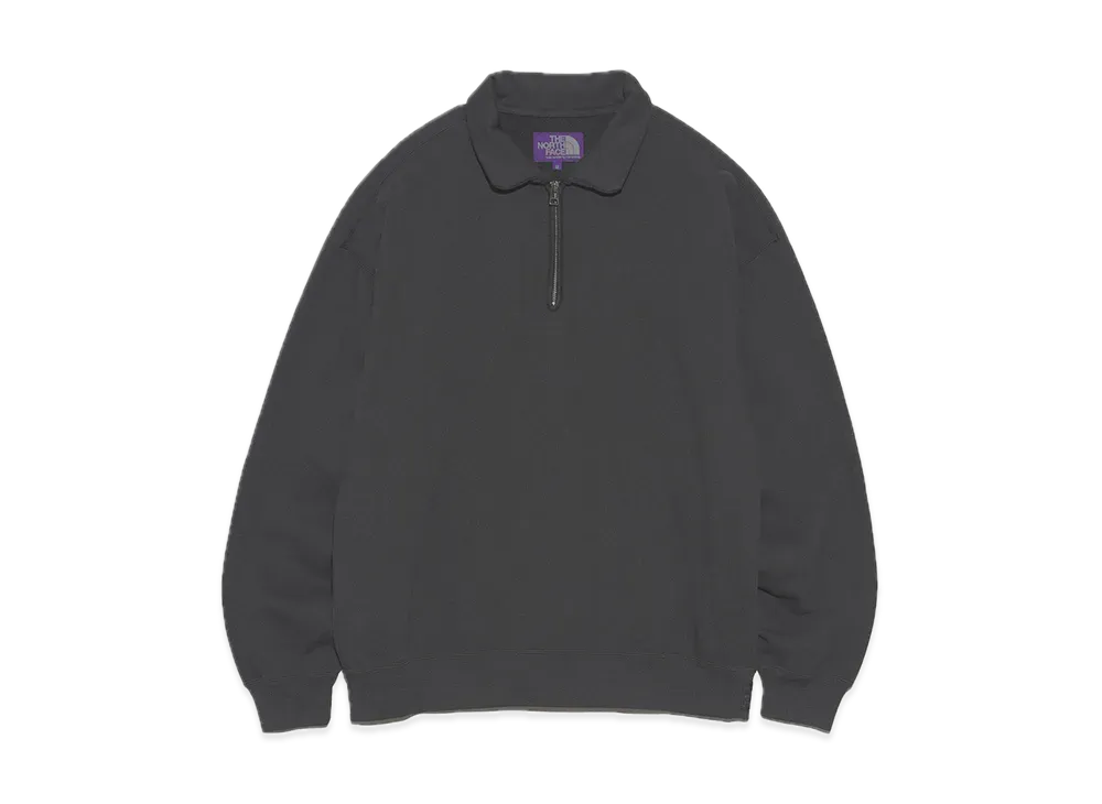 The North Face PURPLE LABEL 11oz Half Zip Sweatshirt "Charcoal"
